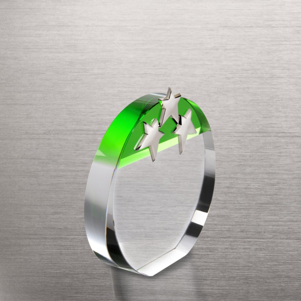 Triple Star Award - Green SIDE