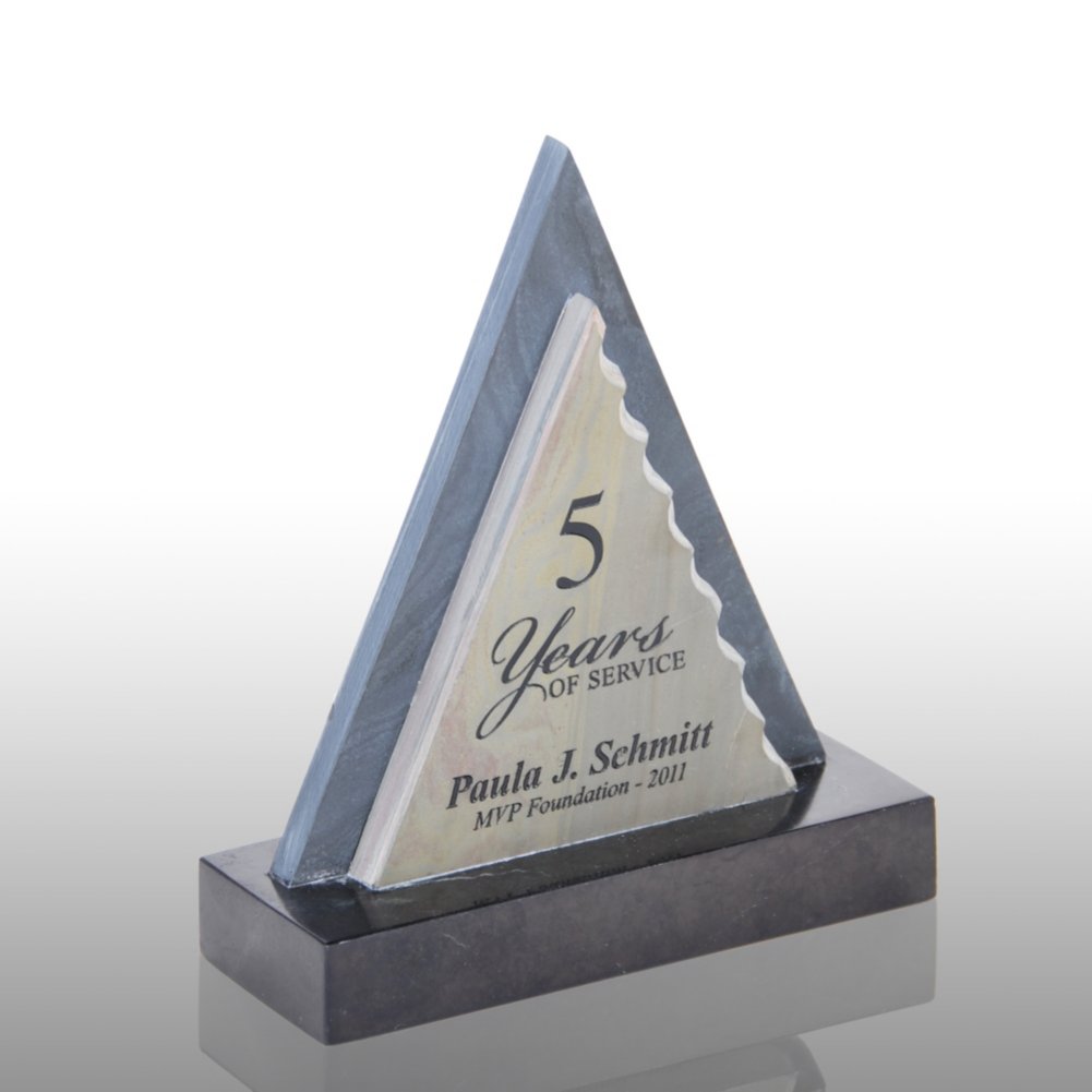Twin Peaks Etched Award Trophy SIDE