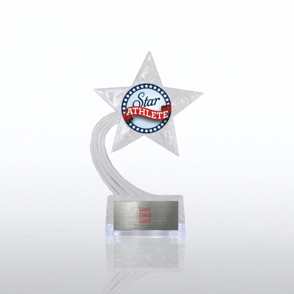 Student Trophy - Acrylic Shooting Star