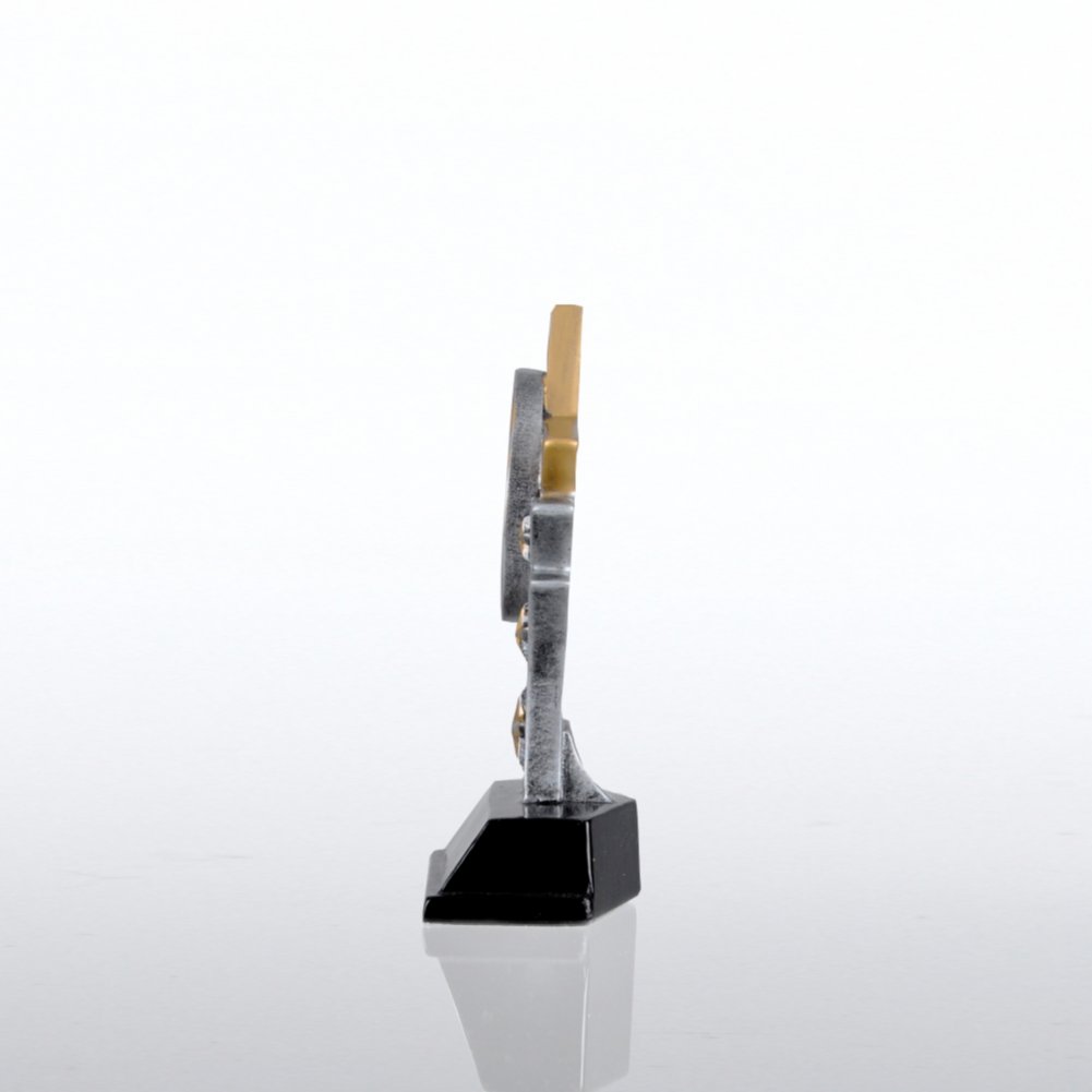 Student Trophy - Silver Star SIDE