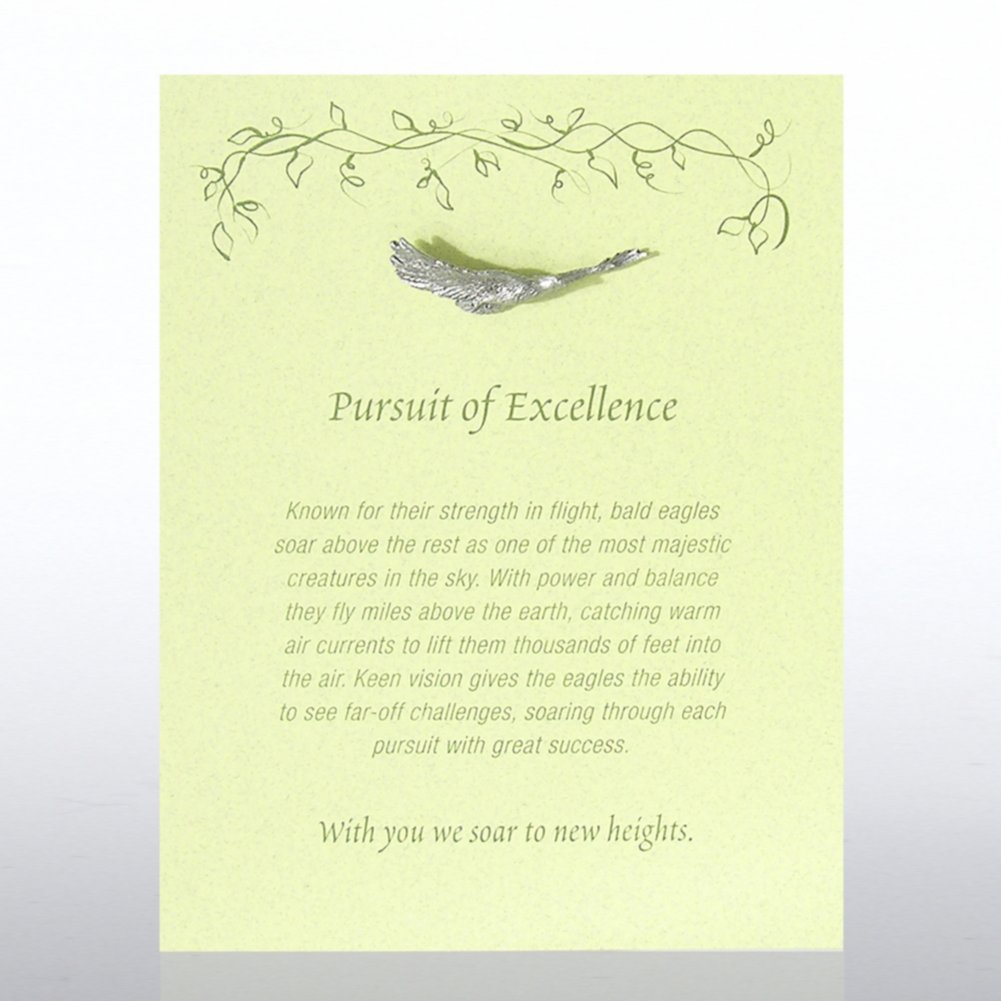 Character Pin - Eagle: Pursuit of Excellence