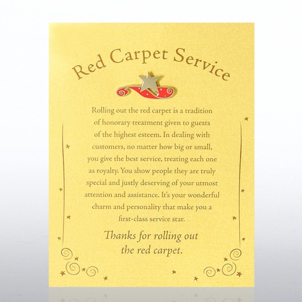 Character Pin - Red Carpet Service