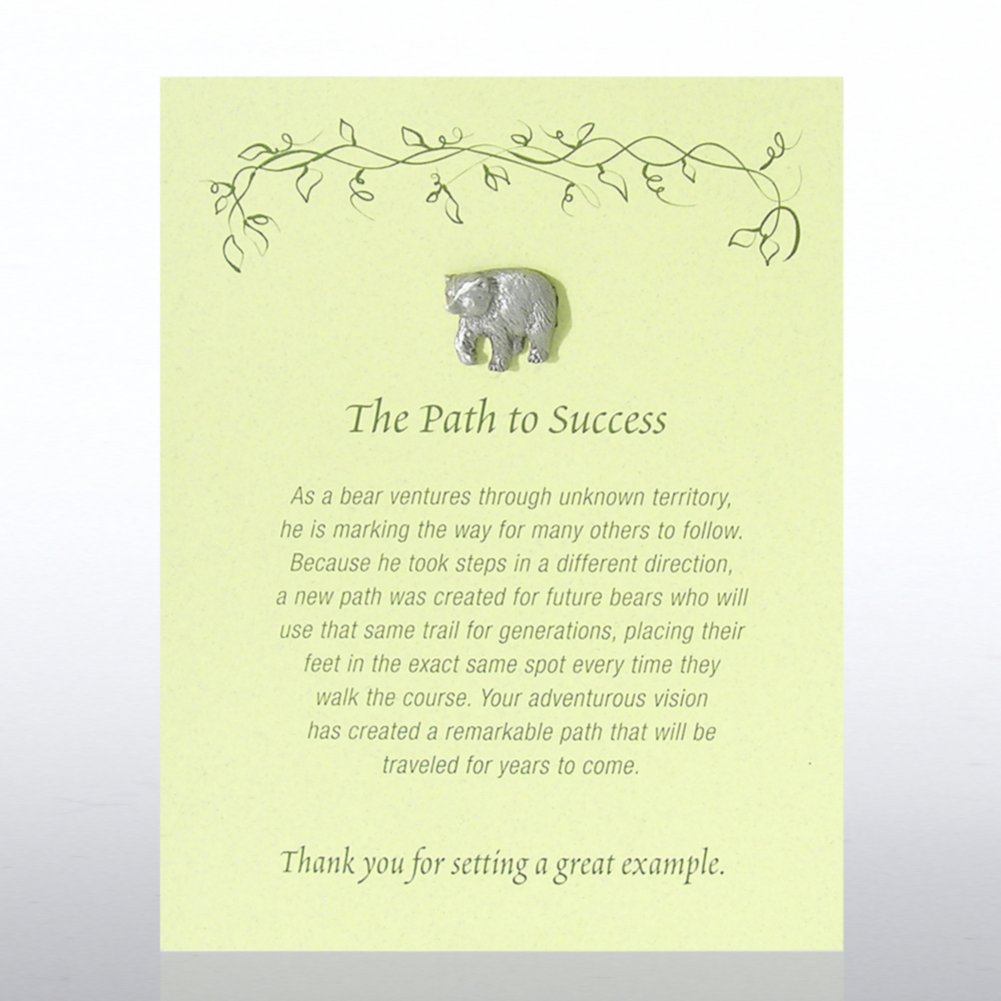 Character Pin - Bear: Path to Success