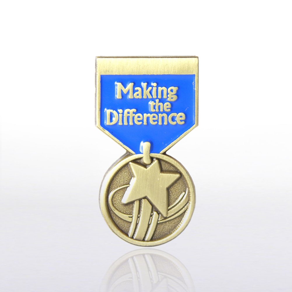 Lapel Pin - Medal  - Making the Difference