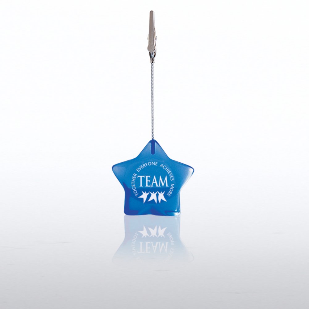 Memo Clips - Blue Star TEAM