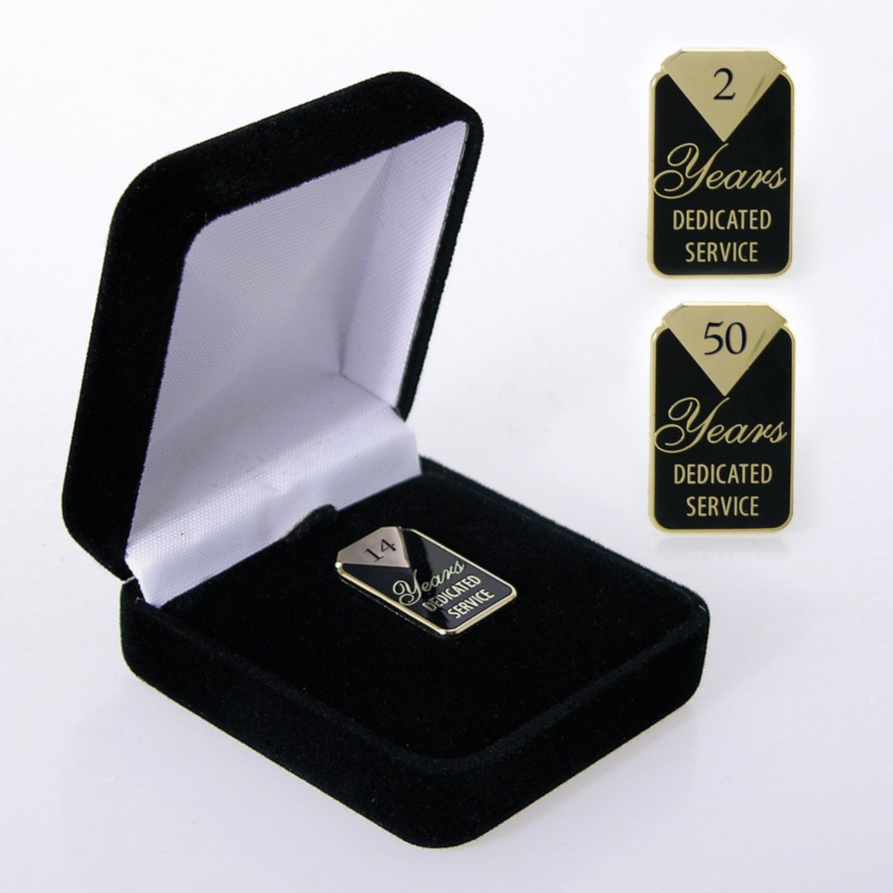 Anniversary Lapel Pin - Dedicated Service