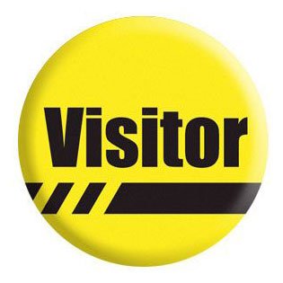 Magnets - Visitor - Yellow/Black