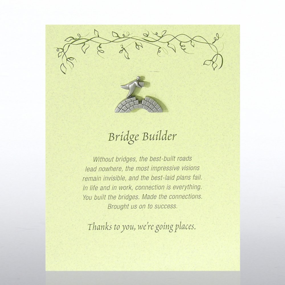 Character Pin - Bridge Builder - Green Card