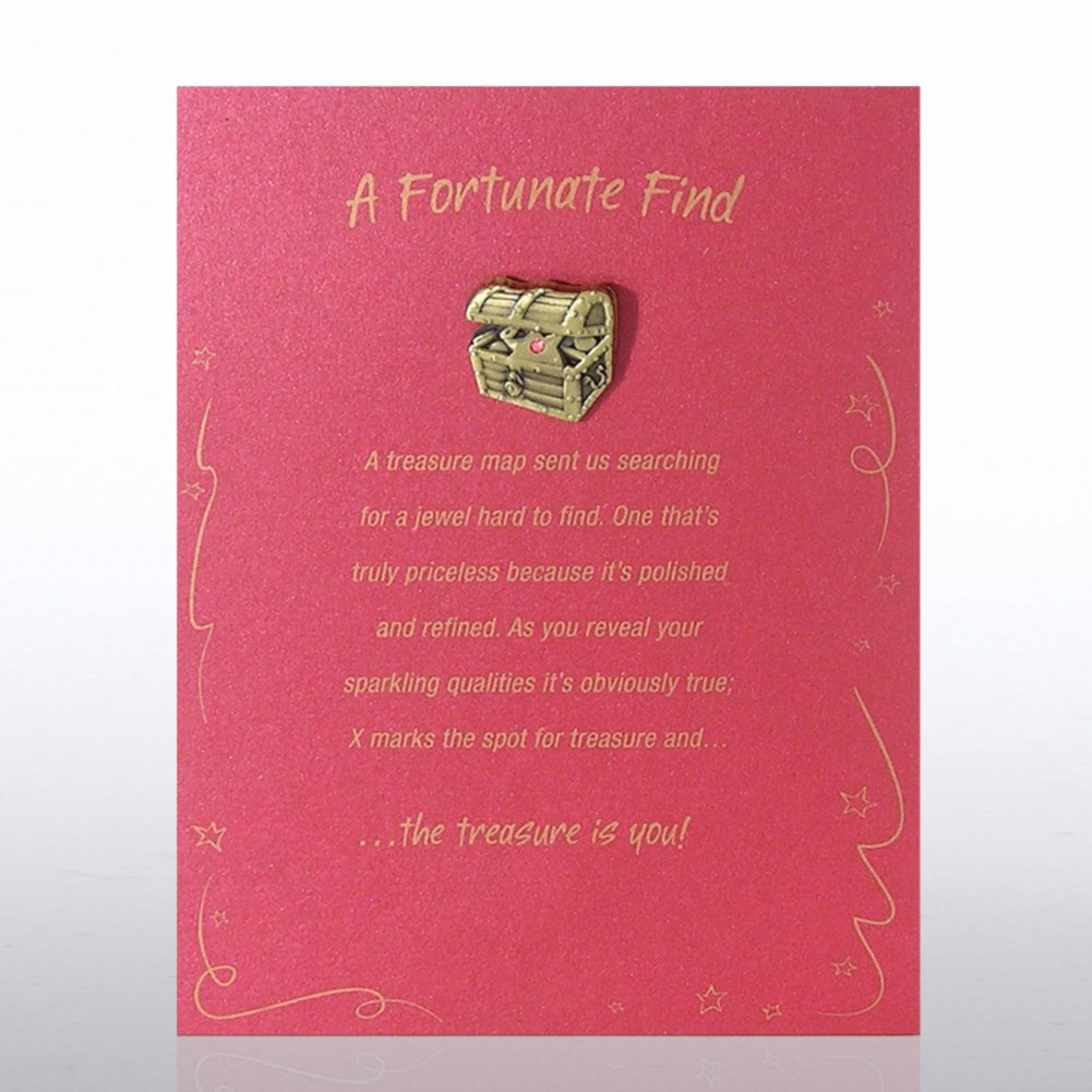 Character Pin - Treasure Chest: A Fortunate Find