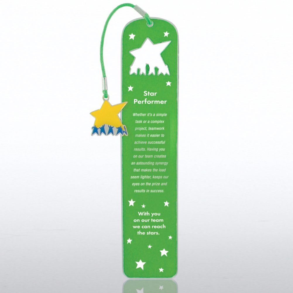 ReMARKables Bookmark - Star Performer - Green