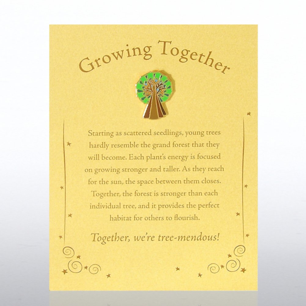 Character Pin - Tree: Growing Together