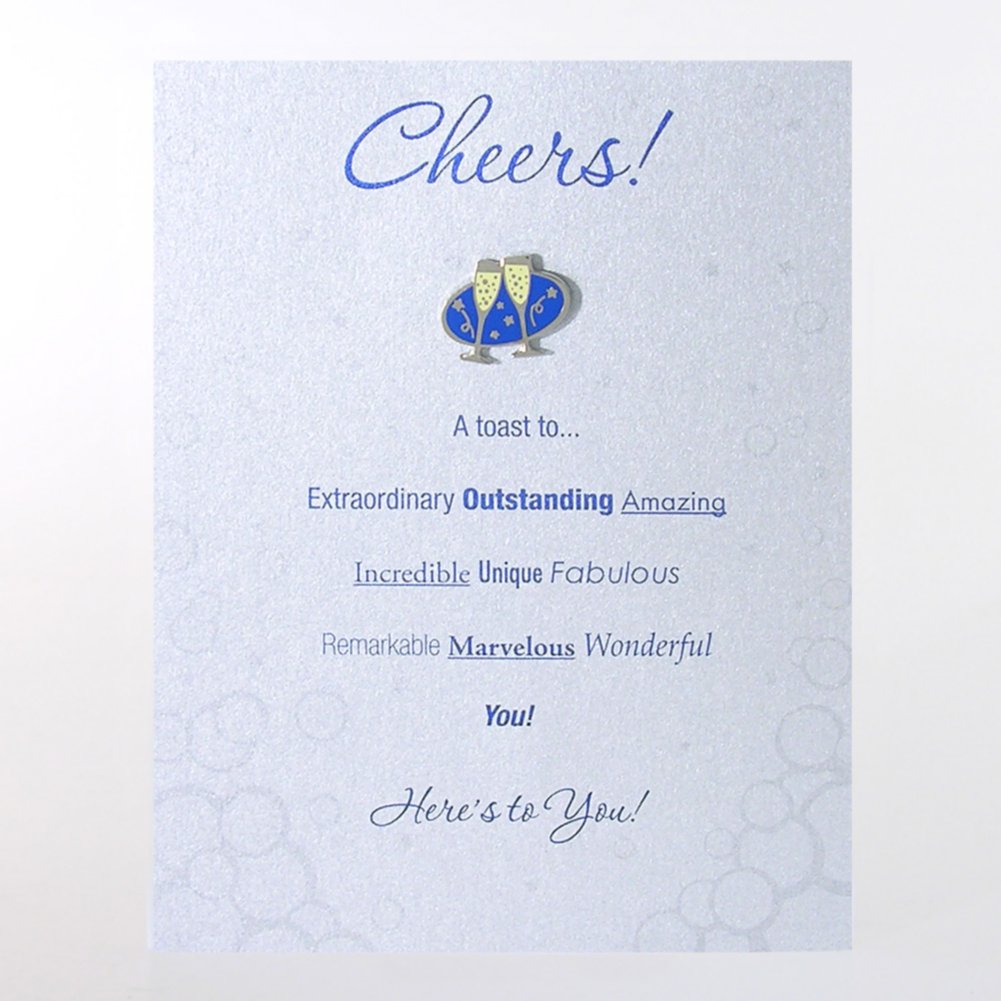 Character Pin - Clinking Glasses: Cheers!