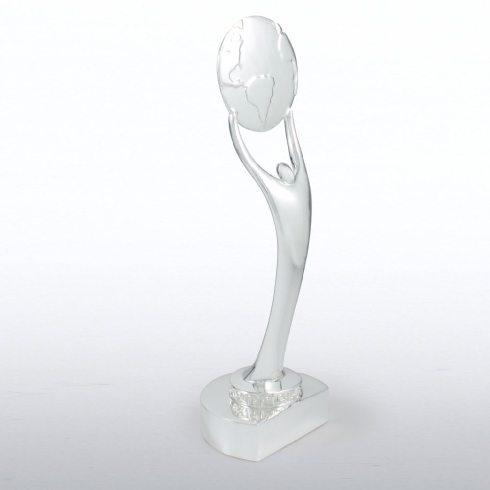 Shining Moments Trophy - Globe SIDE