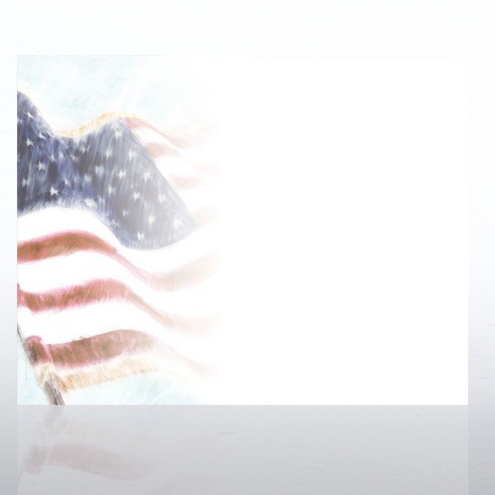 Expressions Certificate Paper - Flag