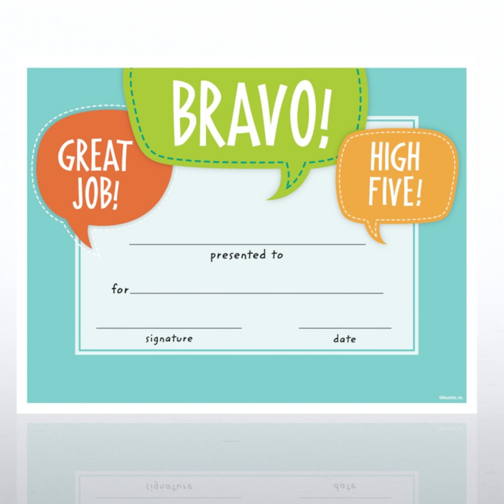 Certificate Pads - Scholastic Edition CARD1