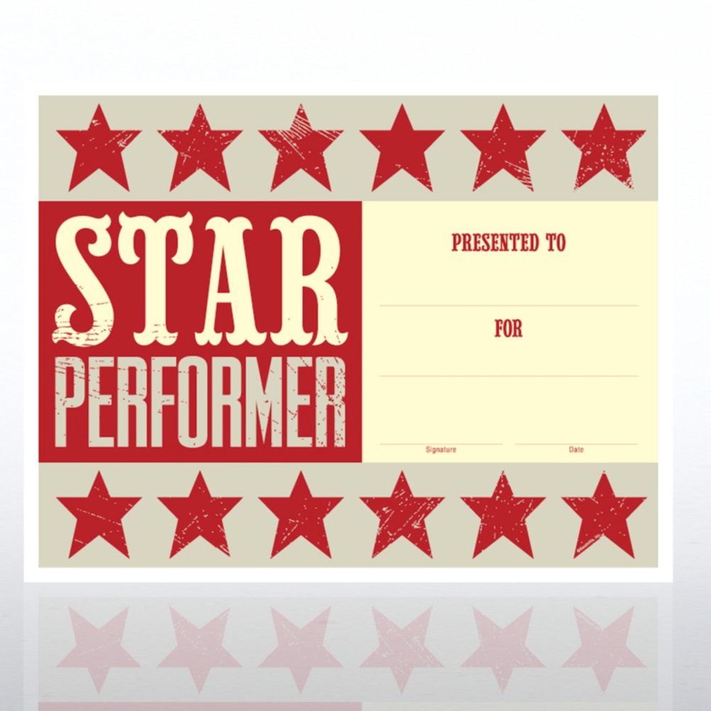 Certificate Pads - Scholastic Edition CARD4