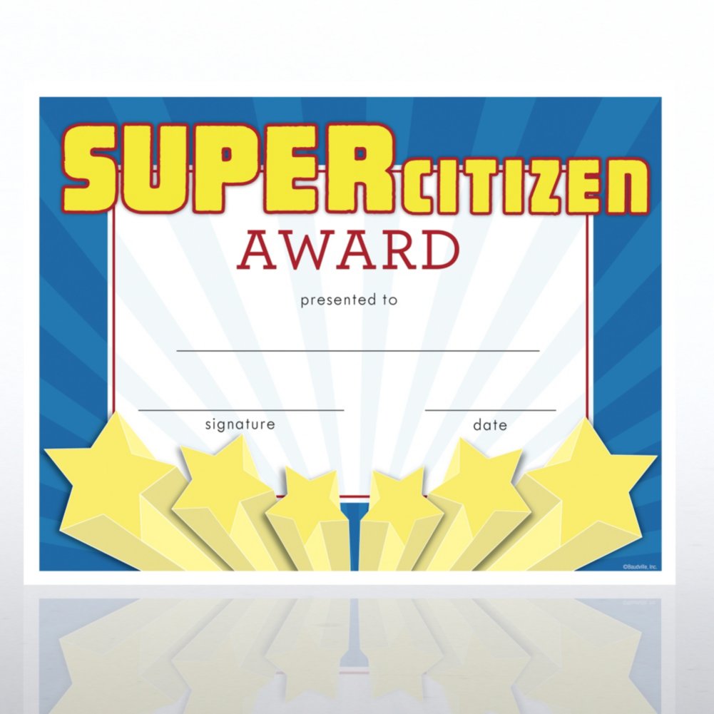 Certificate Pads - Elementary Edition CARD1