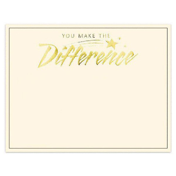Certificate Paper Bundle - You Make the Difference PAPER