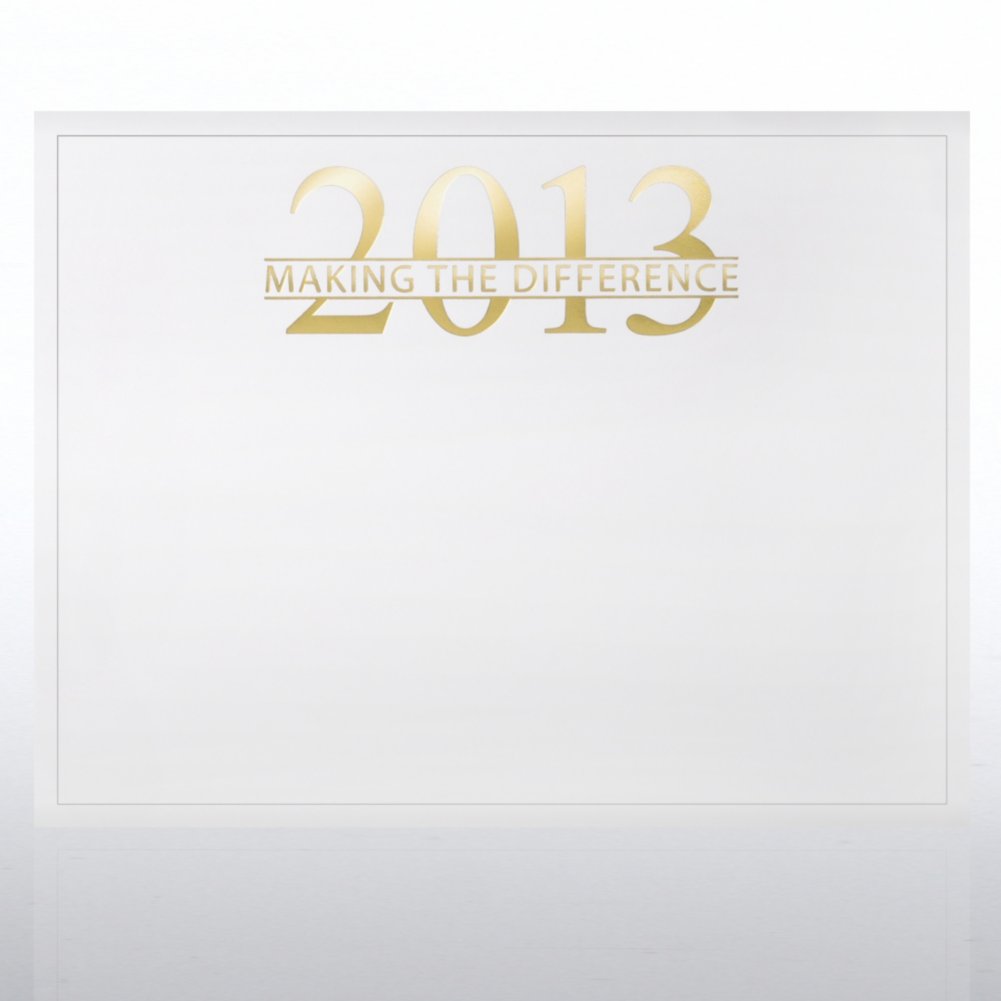 Certificate Paper Bundle - 2013 PAPER
