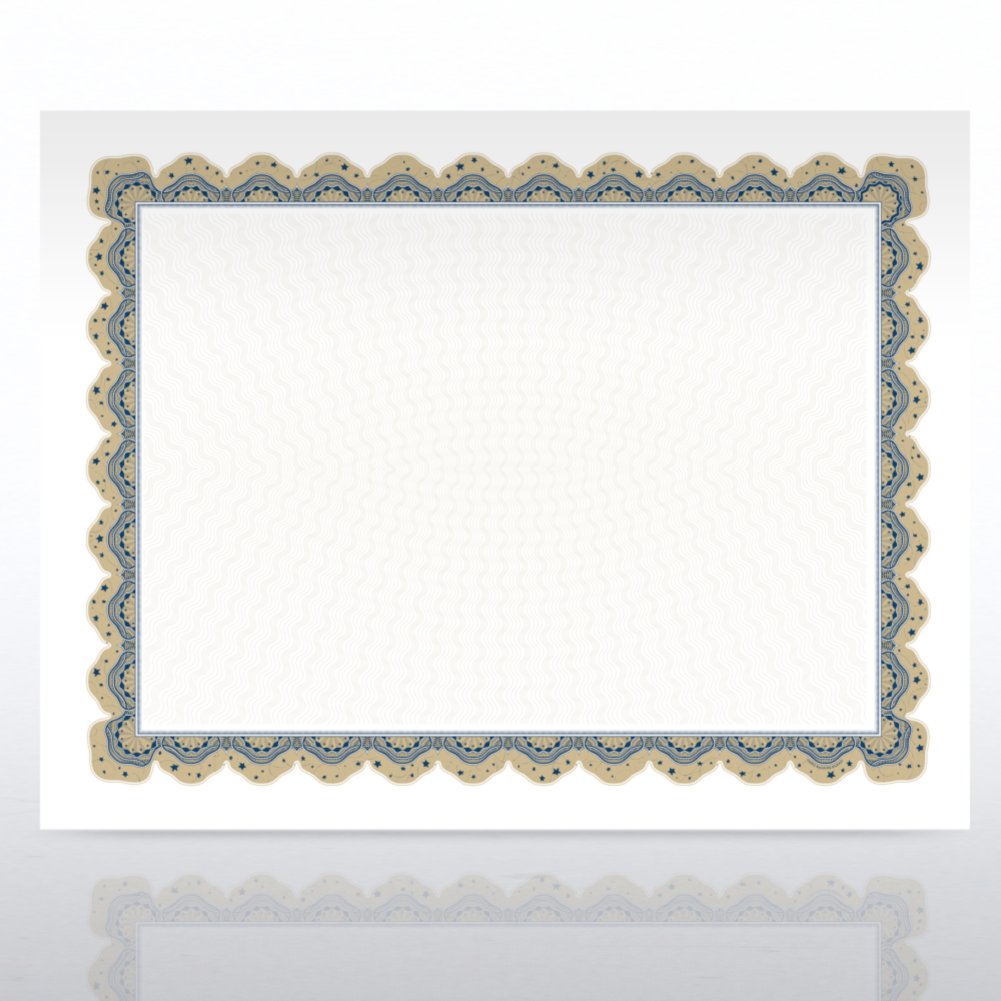 Certificate Paper - Aspire - Gold/Black