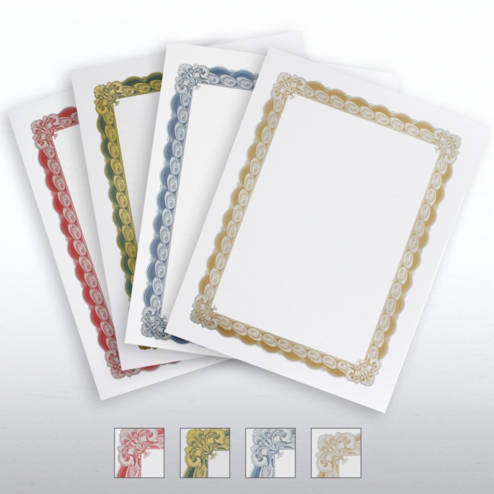 Imperial Foil Certificate Paper