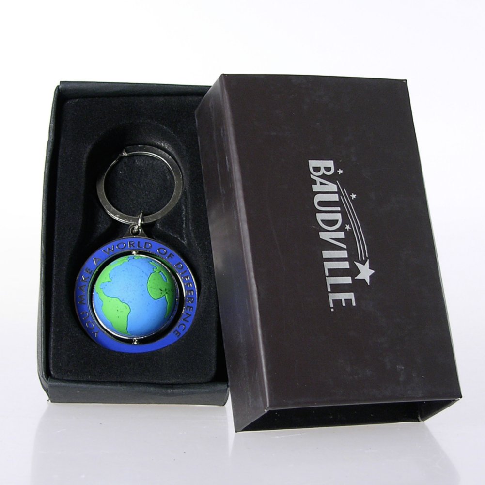 Spinner Key Chain - You Make a World of Difference BOX