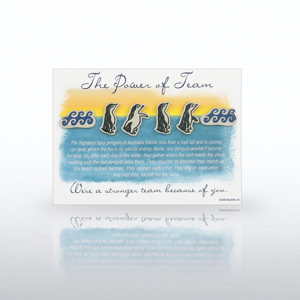 Character Push Pins - Penguin: The Power of Team