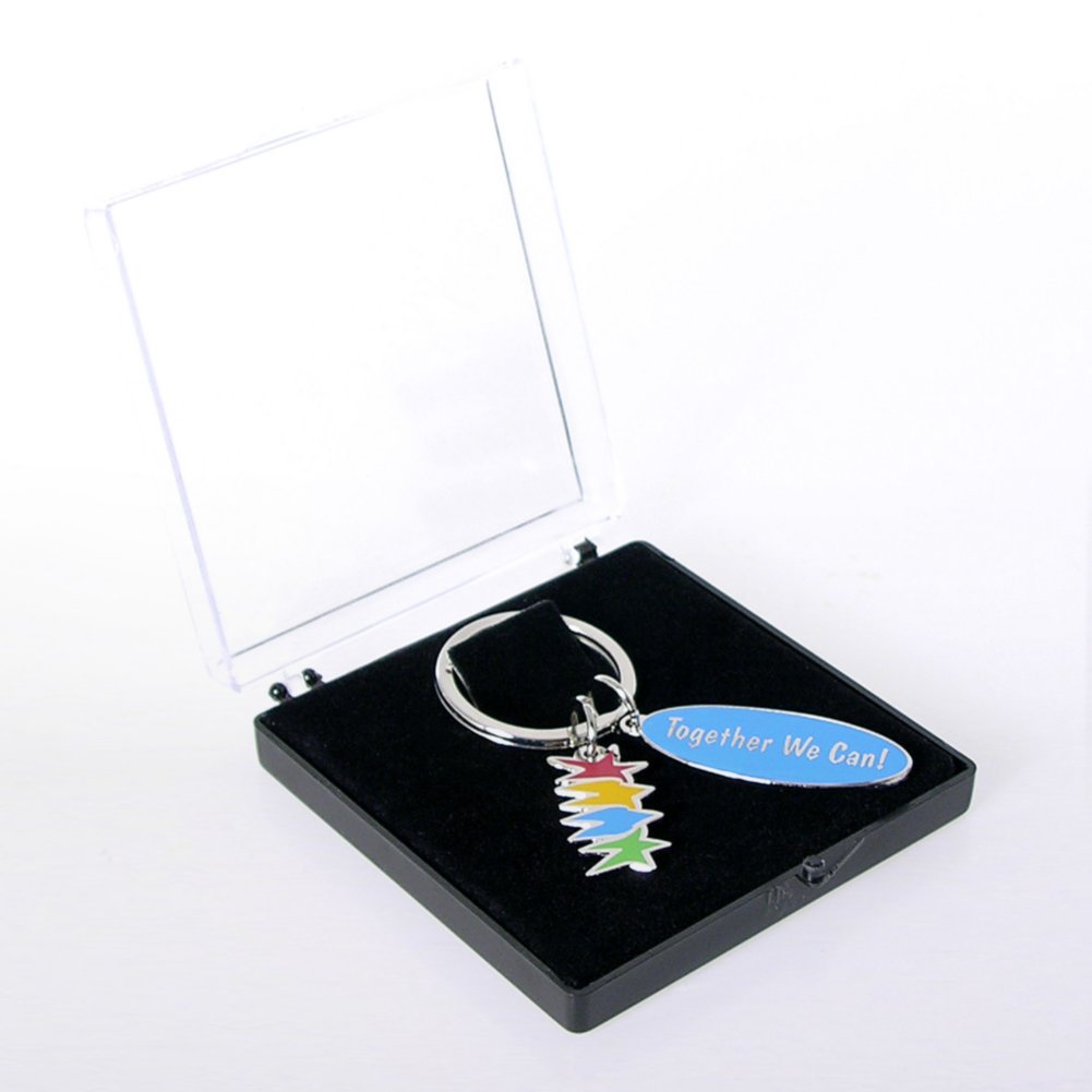 Simply Charming Key Chain - Together We Can BOX