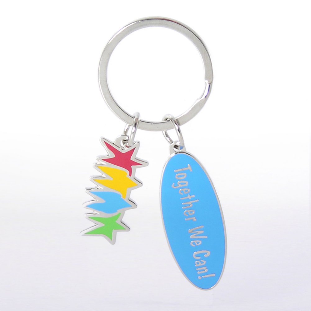 Simply Charming Key Chain - Together We Can