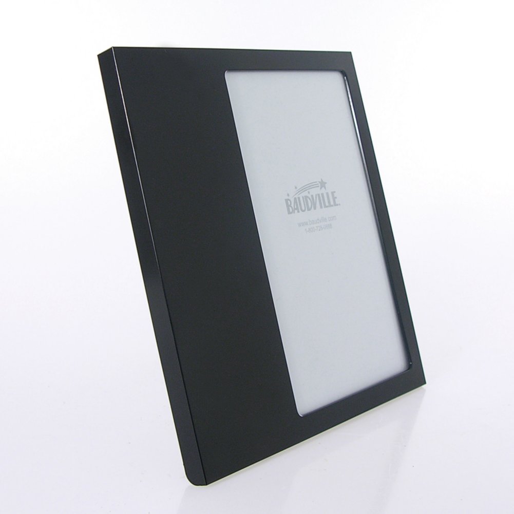Engravable Photo Frame - Black SIDE