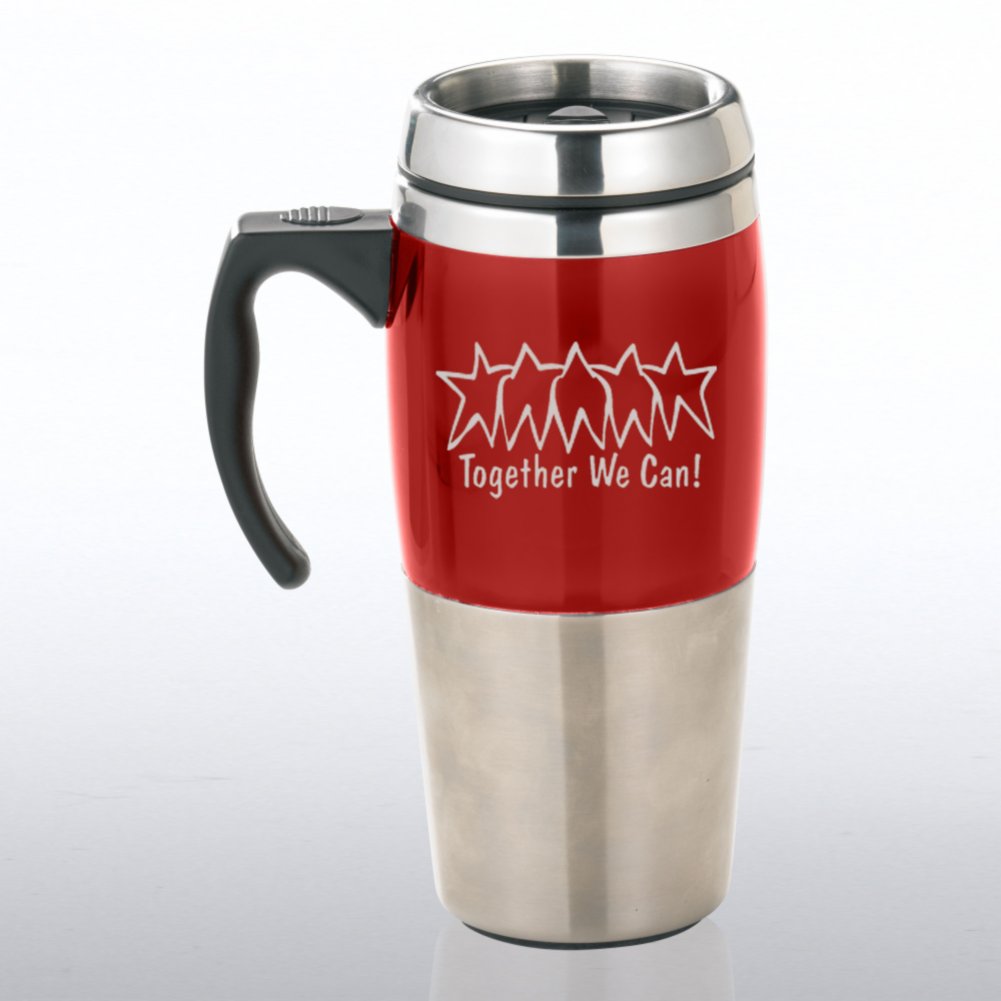 Stainless Steel Travel Mug - Together We Can