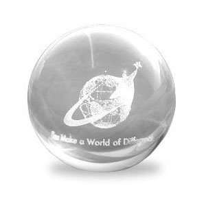 Mini Sphere Paperweight - You Make a World of Difference