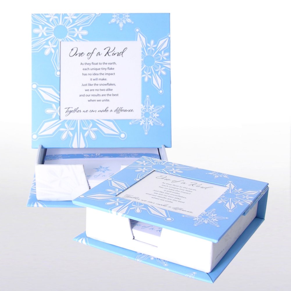 Notepaper Frame - Snowflake: One of a Kind