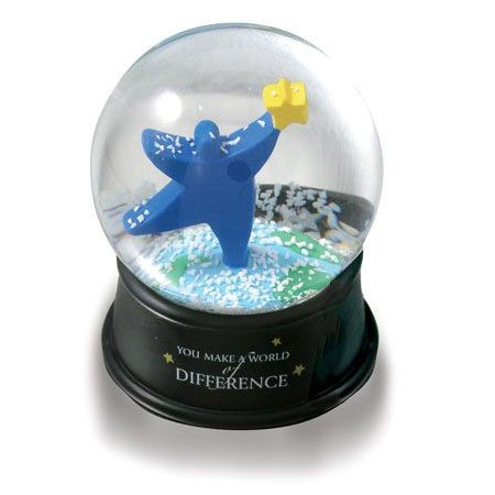 Glitter Globe - You Make a World of Difference