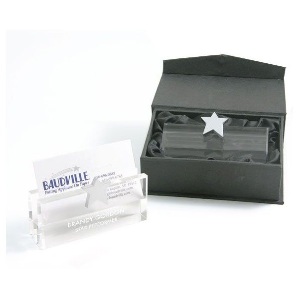 Opulence Card Display - Nickel Star BOX