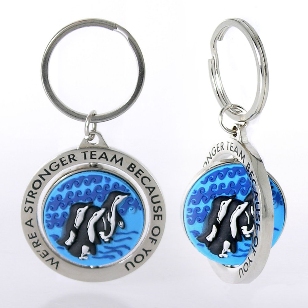 Spinner Key Chain - We're a Stronger Team Because of You