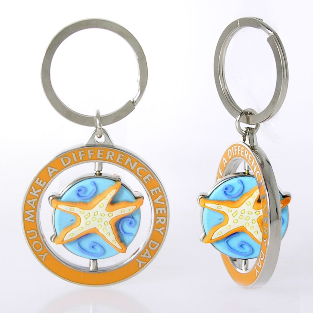 Spinner Key Chain - You Make a Difference Every Day