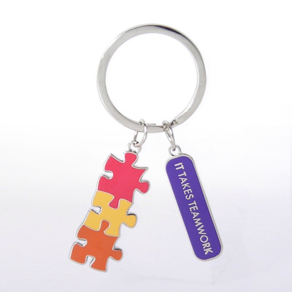 Simply Charming Gift Set - It Takes Teamwork KEYCHAIN