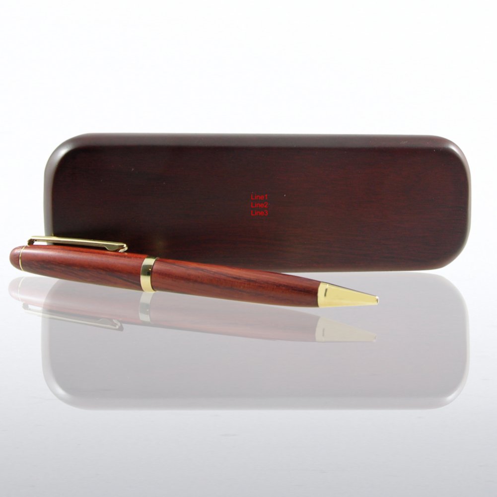 Executive Redwood Pen Gift Set