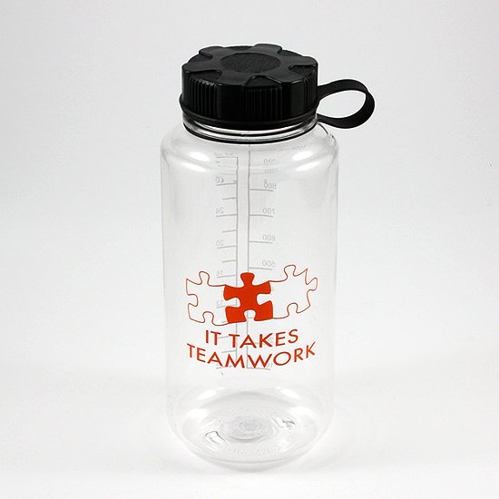 Go Active Water Bottle - It Takes Teamwork