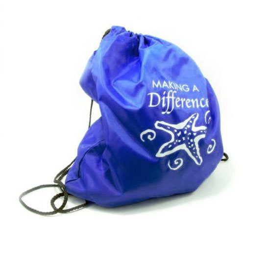 Go Active Drawstring Tote - Starfish: Making a Difference