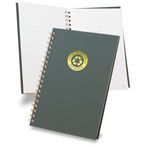 Recycled Journal - Making the Difference, Go Green