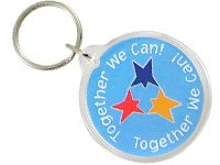 Fun Event Key Chains - Together We Can