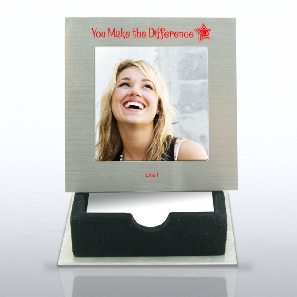 Silver Notepaper Frame