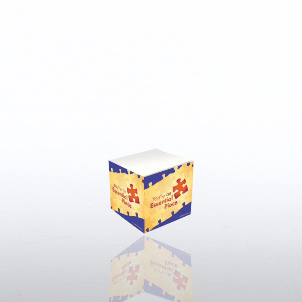 Mini Adhesive Note Cube - Essential Piece