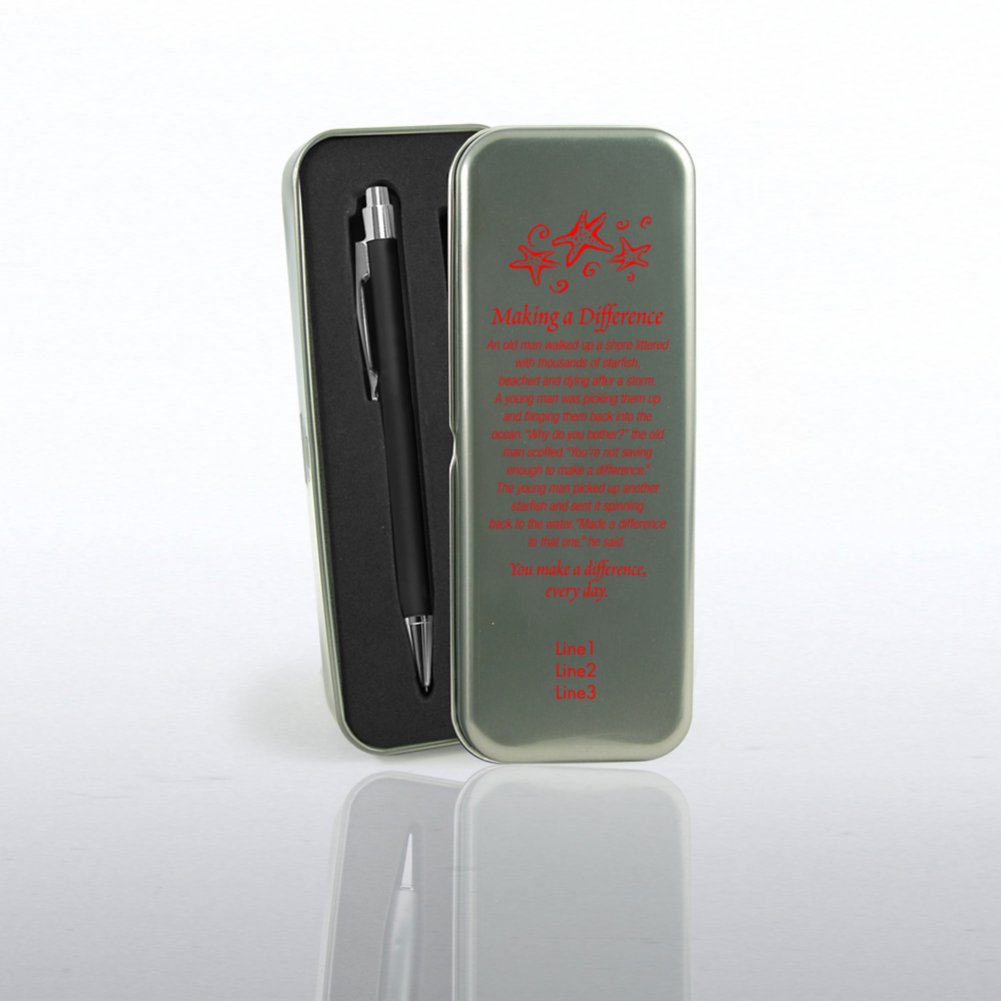 Silver Pen & Pencil Gift Set