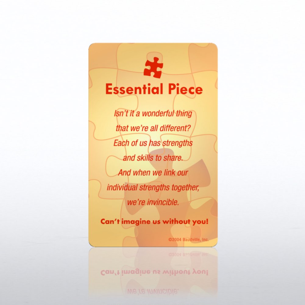 Character Keepsake Cards - Essential Piece