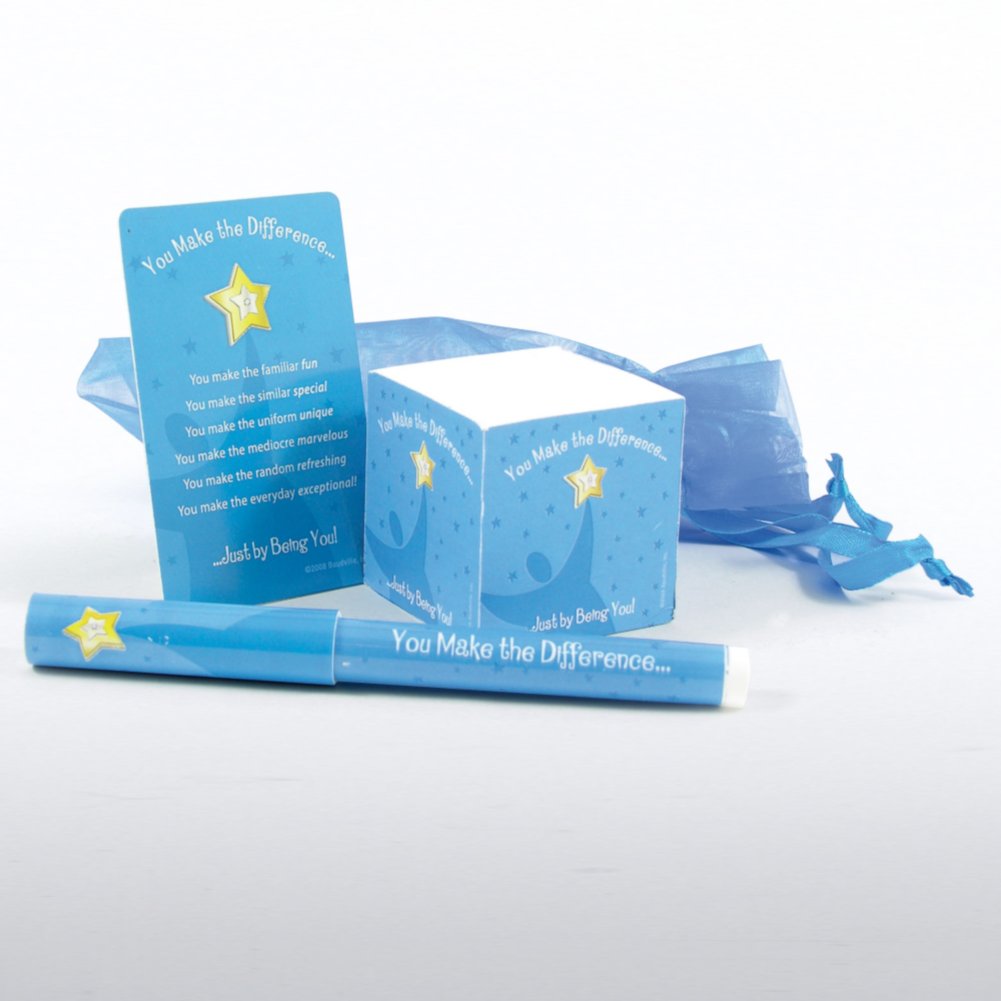 Just-a-Note Gift Set - You Make The Difference