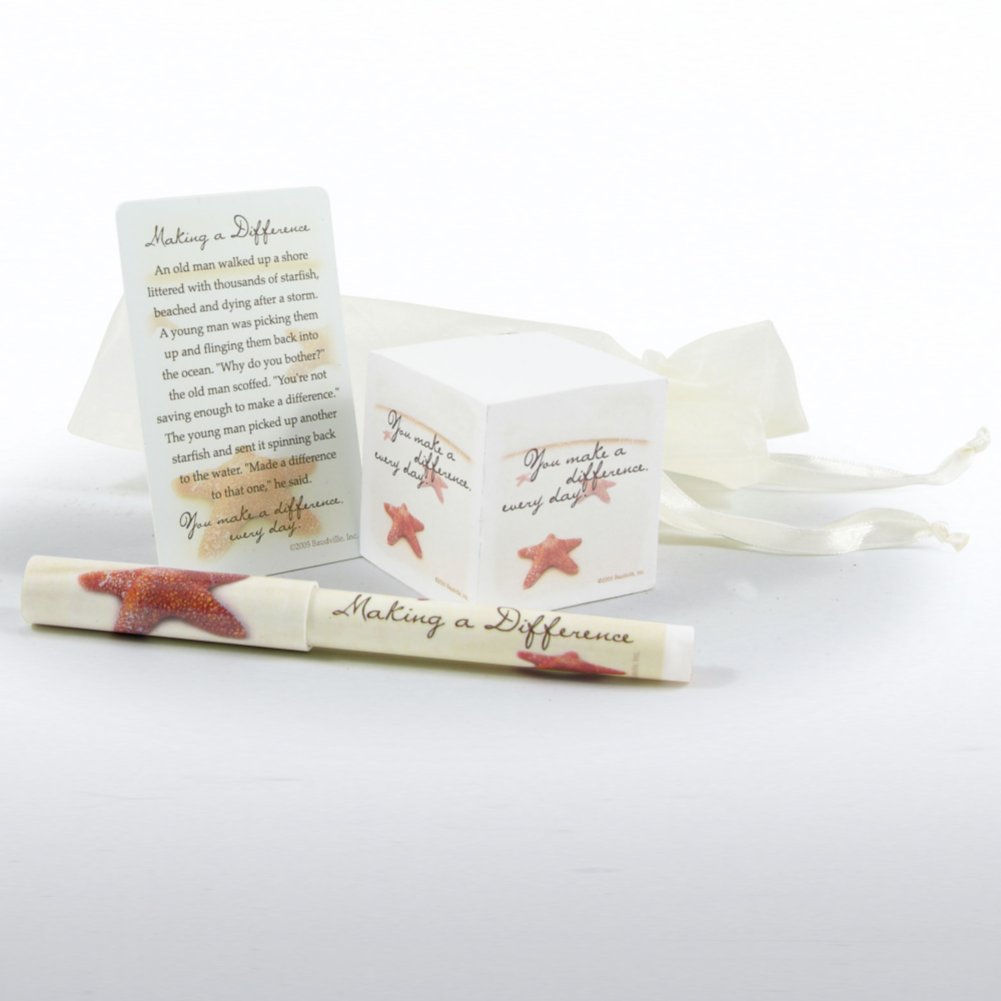 Just-a-Note Gift Set - Starfish
