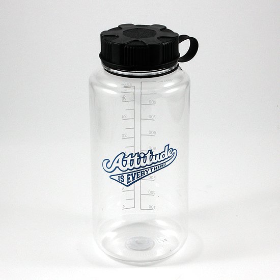 Go Active Water Bottle - Attitude is Everything Pennant
